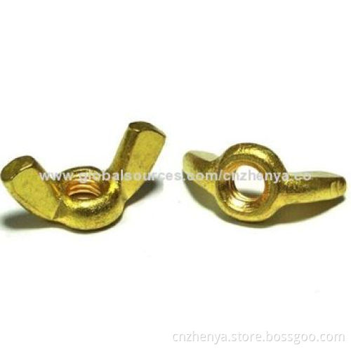 DIN315 Wing Nuts, Stainless Steel, White, Yellow, Blue, Black, Zinc Surface